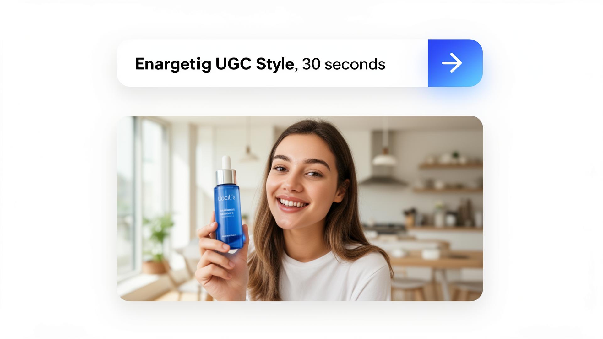 Décrivez votre publicité UGC